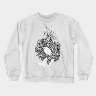 Sleeping Mermaid Crewneck Sweatshirt